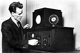 the first drawing of a tv was made