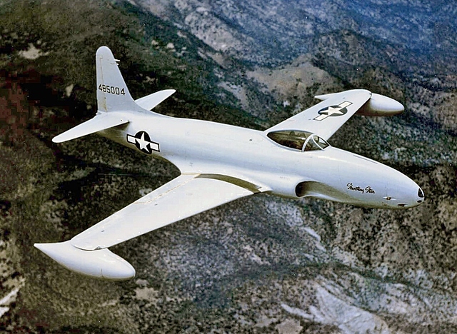 The Lockheed P-80 Shooting Star