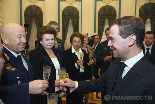 Вчтреча с президентом Д.А. Медведевым