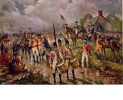 1777 - American and British Battle of Sara toga