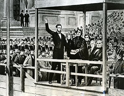 Lincoln elected to the Presidency