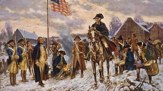 1778 - Winter at Valley Forge F