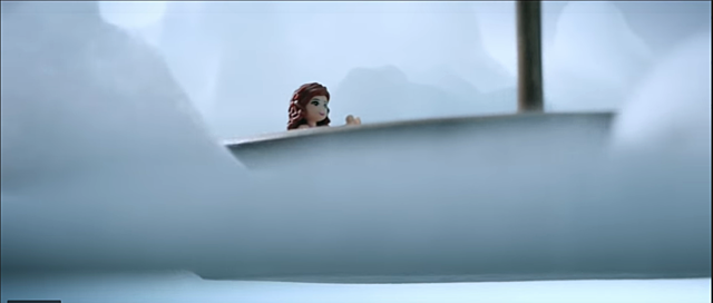 Lego Friends in a Boat