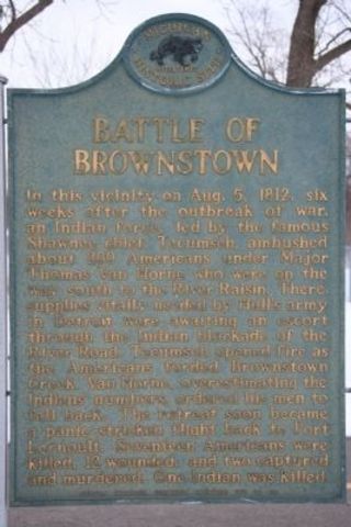 battle of brownstown