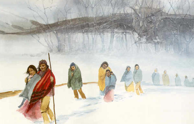 The "Trail of Tears"