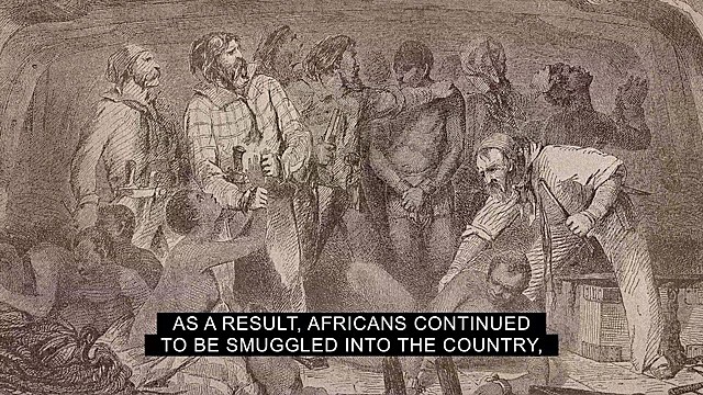 Congress prohibits enslaved people imported to the US