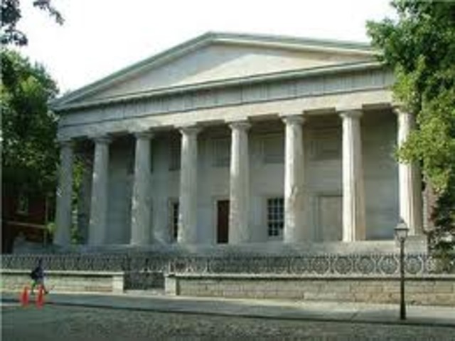 he supported the creation of the second National Bank, a strong military, and a high tariff to protect the new factories opened during the war.