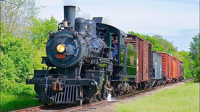 Creation of steam train