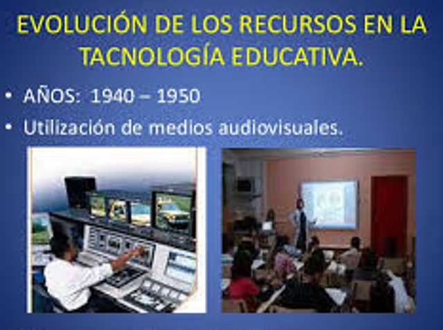 1950-1960 Audiovisuales y la influencia conductista