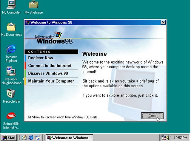 ¿Chicago?: Windows 95