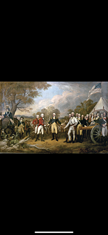 1777 - American and British Battle of Saratoga