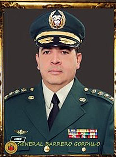 General. LEONARDO BARRERO GORDILLO