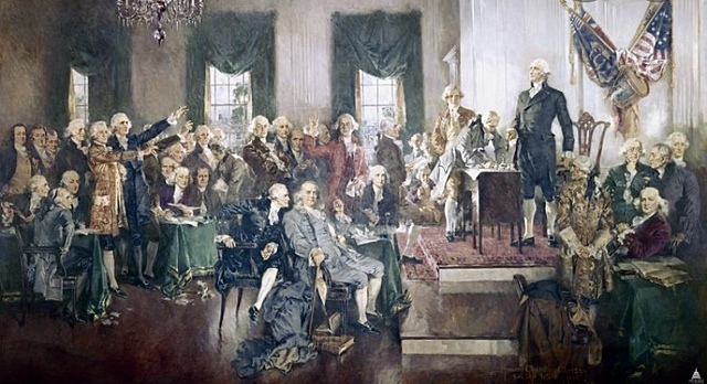 Sept 17th of '87 - Signing of the Constitution