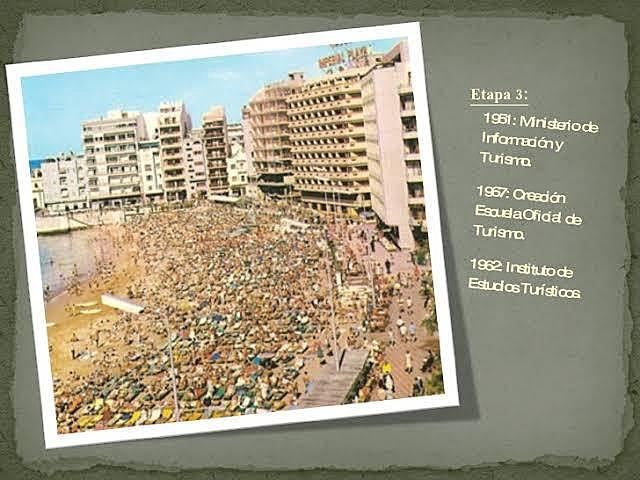 Se crea en España el ministerio de información y turismo en lo que se elabora el plan nacional