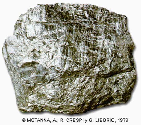 Utilizacion del grafito como lapiz .