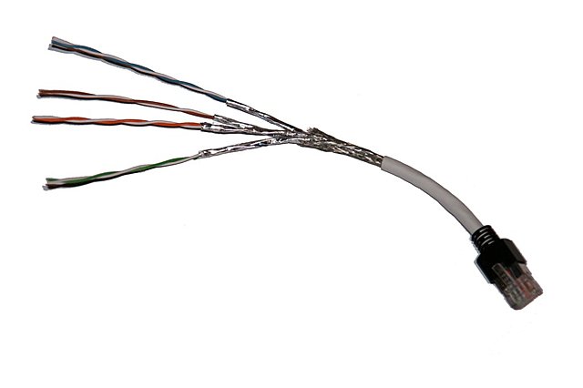 Cable de par trenzado