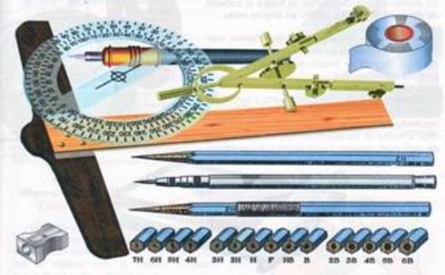 1749 Instrumentos de dibujo