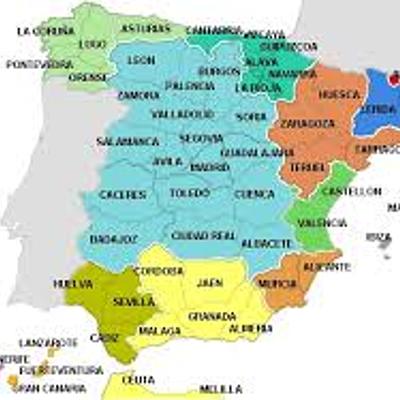 Timeline: Eje cronológico And/Esp siglo 19