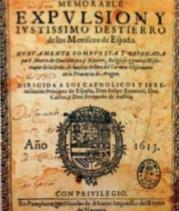 Decreto de expulsión de los moriscos