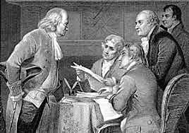 1776 - Jefferson write the DOI