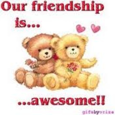 our friendship grew higher