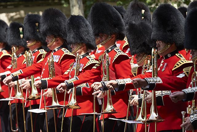 Motivo por que la guardia real no habla