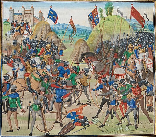 LA BATALLA DE  CRÉCY