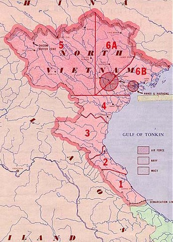 •	Operation  Rolling Thunder begins