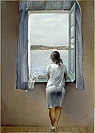 Salvador Dalí, Muchacha en la Ventana