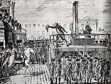 Execution of Louis XVI and his wife