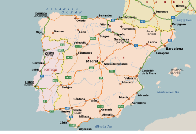 Occupy Iberian Peninsula