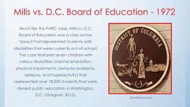 Mills v. Board of Education