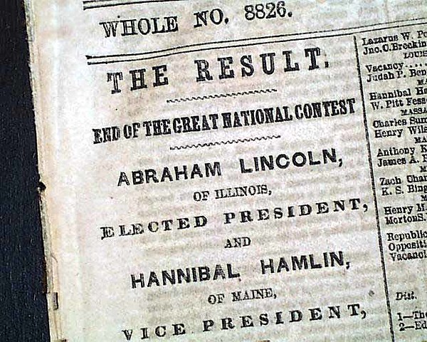 Lincoln Elected
