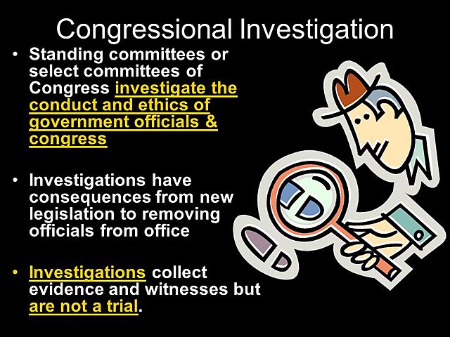 Congressional Investigation