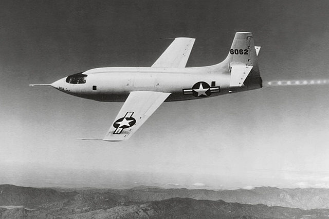 Aircraft exceeded the speed of sound