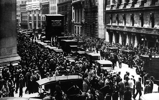 Weltwirtschaftskrise.