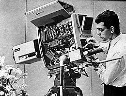 Première caméra vidéo en couleurs