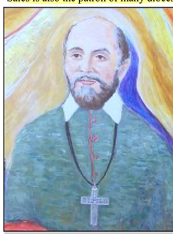 Saint Francis  De Sales canonized as a Saint