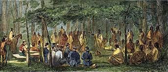 Medicine Lodge Treaty, Chief Satanta 1867