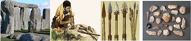 Edad de piedra (hasta ~3000 A.C.)