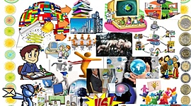 Timeline: Desarrollo de las tecnologías en los contextos educativos