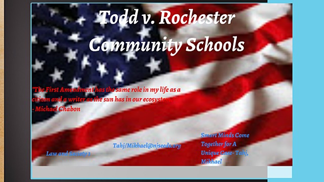 Todd v. Rochester Community Schools
