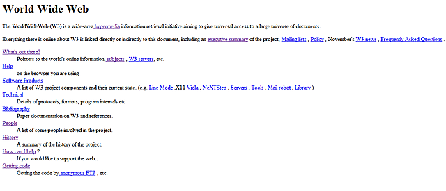 First Website Online