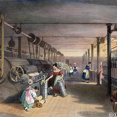 Timeline: Maskiner og fabrikker i Norge på 1800-tallet