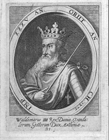 Valdemar Atterdag genforener Danmark