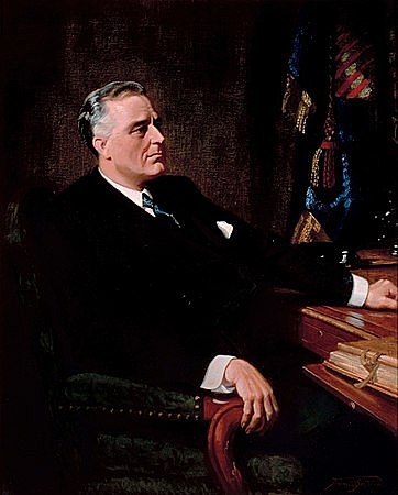 ARRIBA AL PODER FRANKLIN D. ROOSEVELT