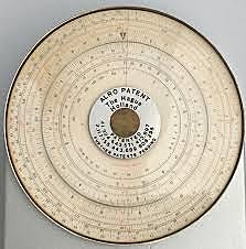 regla circular de calculo