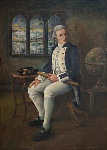 Captain James Cook sailed around Australia