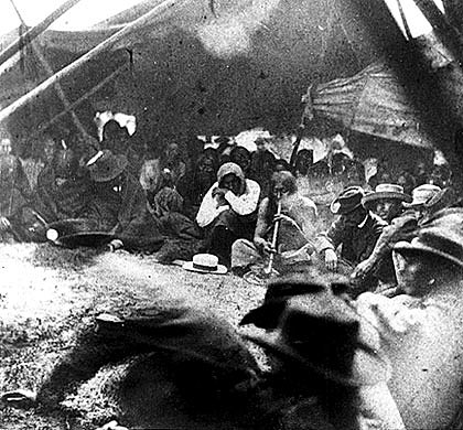 Crazy Horse and Red Cloud, Fort Laramie treaty in 1868