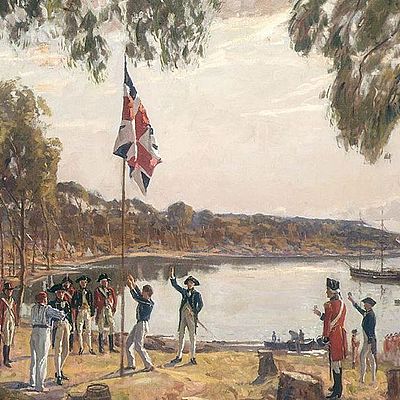 Timeline: Australia's colonie